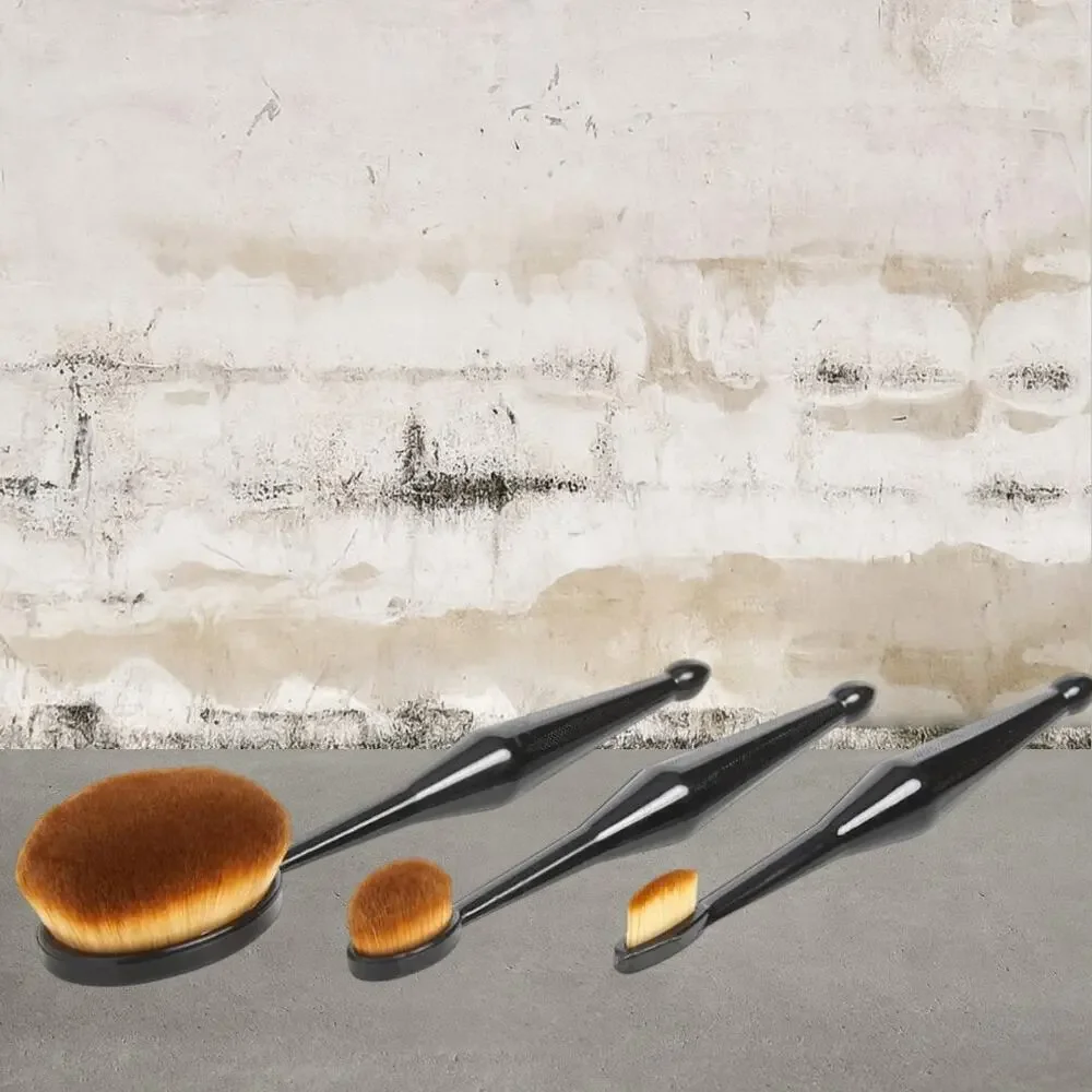 Qentissi Exclusive Oval Makeup Brush Set NIB